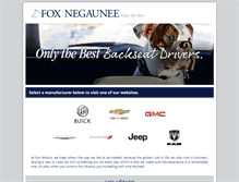 Tablet Screenshot of foxnegaunee.com